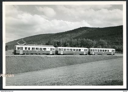 Suisse - Chemins de fer du Jura - Lignes Tavannes - Le Noirmont - La Chaux-de-Fonds et le Noirmont - Glovelier Photo SIG