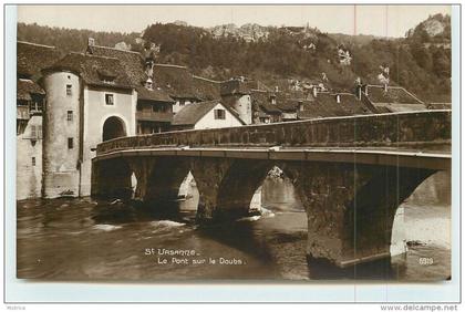 SAINT URSANNE  - Le pont sur le doubs.