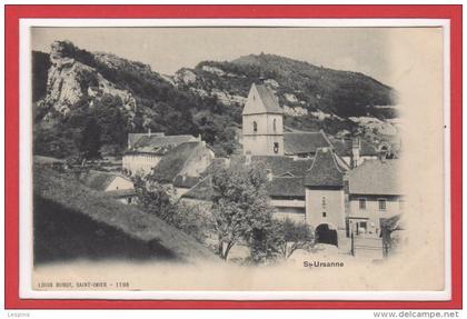 SUISSE --  SAINT URSANNE  - N° 1196