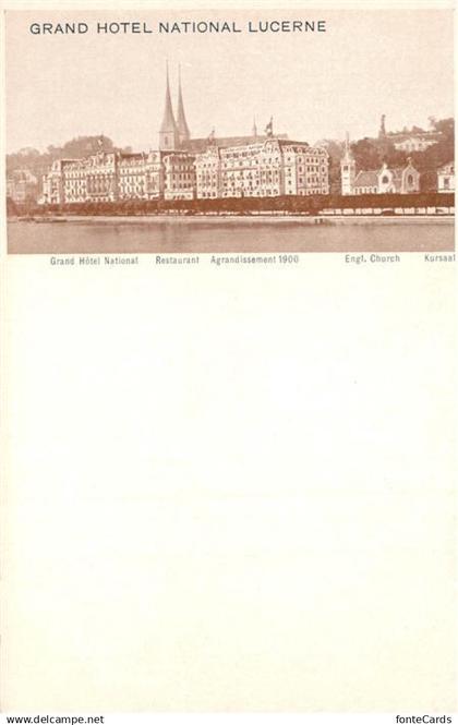 13757431 Luzern  LU Grand Hotel National Lucerne