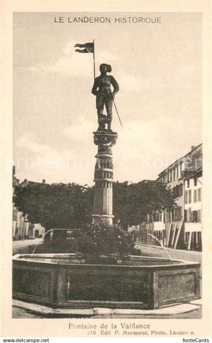 13550532 Le Landeron Fontaine de la Vaillance