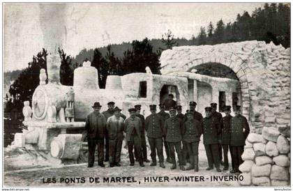 Les Ponts de Martel - Hiver Winter Inverno - Eisenbahn