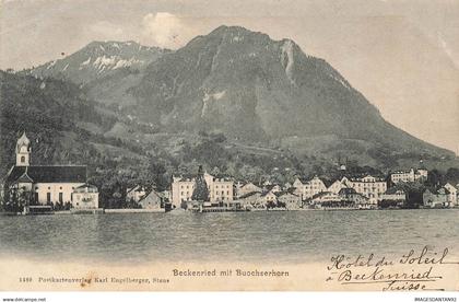 SUISSE NIDWALD #28908 BECKENRIED MIT BUOCHSERHORN