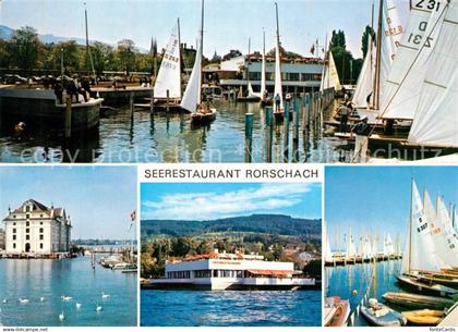 13326390 Rorschach Bodensee Yachthafen Seerestaurant Rorschach Rorschach Bodense