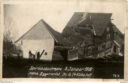 Eggersriet - Sturmkatastrophe 1919