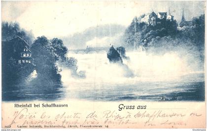 CPA Carte Postale Suisse Schaffhouse  Rheinfall 1900 VM74765