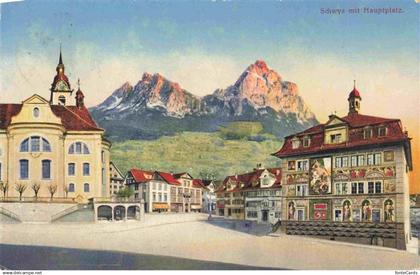 13963261 Schwyz SZ mit Hauptplatz