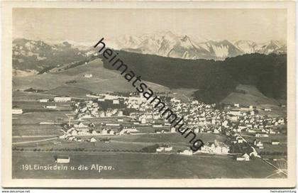 Einsiedeln - Foto-AK - Verlag Jos. Kälin Küsnacht gel. 1930