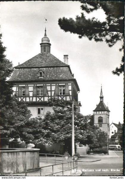 10555640 Arbon  TG Arbon Kirche Rathaus