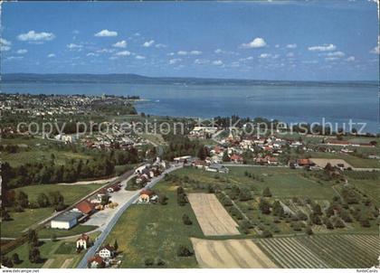 12590916 Egnach Bodensee Flugaufnahme Romanshorn