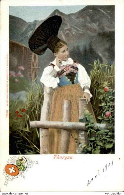 SUISSE - Carte postale - Costume de Thurgovie - L 74765