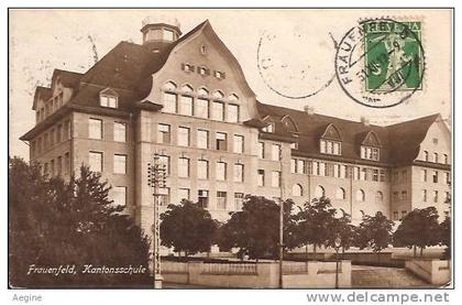 SUISSE- ref no 687- tg thurgovie - frauenfeld, kantonsschule   - bon etat