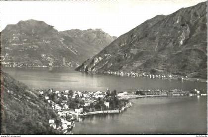 10566712 Melide Melide Lugano ungelaufen ca. 1955