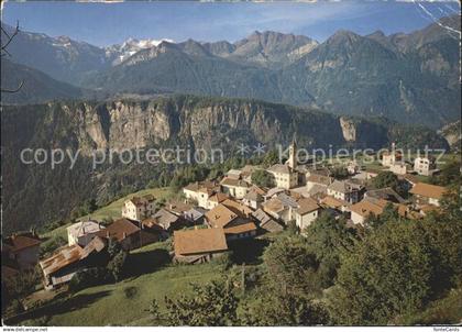 11896456 Osco Leventina Panorama con Campo Tencia