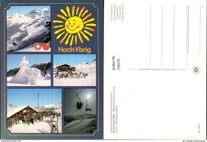 718174 Mehrbild AK Hoch-Ybrig Wintersport Skilift Unteriberg