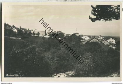 Mont-La-Ville - Foto-Ansichtskarte - Edition G. Eberhard Aubonne