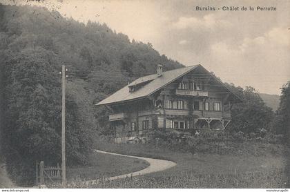 SUISSE ))  BURSINS    chalet de la Perrette