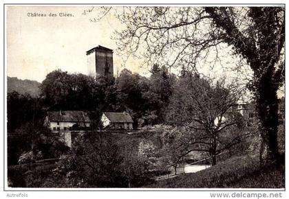 SUISSE  -  CHATEAU DE CLEES