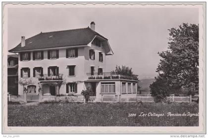 VD LES CULLAYES 1953-IX-19 Les Cullayes Pension du Signal Photo Perrochet