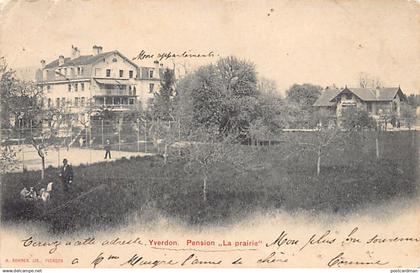 YVERDON-LES-BAINS (VD) Pension La Prairie - Ed. H. Rohrer Lib.