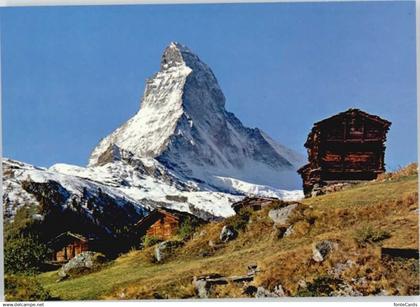 10572555 Zermatt VS Zermatt Winkelmatten Matterhorn * Zermatt