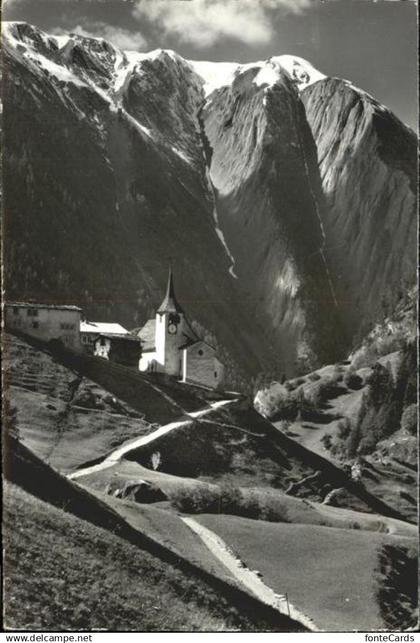 11308597 Binn Kirche Breithorn Binn