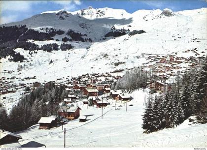 11880101 Verbier Vue de la station de Verbier en hiver