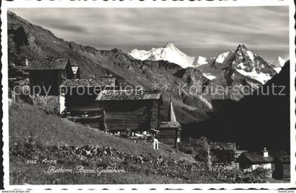 12346128 Ayer Sierre Rothorn Besso Gabelhorn Ayer Sierre