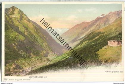 Riffelalp - Edition Burgy Saint-Imier ca. 1900