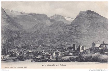 CPA - (Suisse) vue générale de Brigue