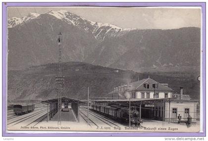 SUISSE -- BRIGUE - Bahnhof