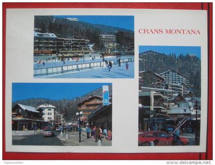 Crans-Montana (VS) - Mehrbildkarte