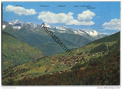 Grächen - Nesthorn - Aletschhorn - Finsteraarhorn - Verlag Klopfenstein Adelboden