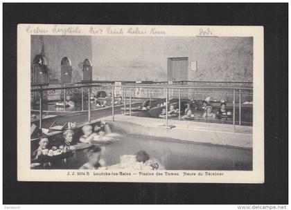 Schweiz AK Leukerbad Loeche-les-Bains Piscine des Dames 1916