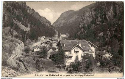 Le Chatelard et la Gare de Martigny Chatelard