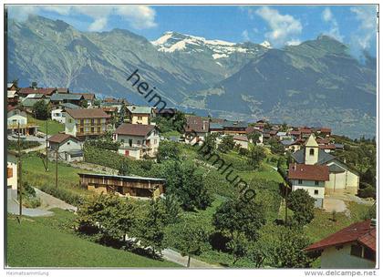 Haute-Nendaz - Gesamtansicht - Ansichtskarte Großformat