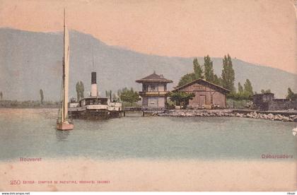 SUISSE(BOUVERET) BATEAU A VAPEUR