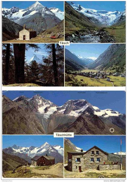 TÄSCH & TÄSCHHÜTTE Wallis Valais lot 2 cp