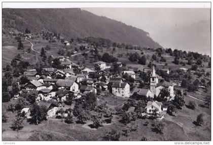 carte 1950 EN AVION AU DESSUS DE VEROSSAZ