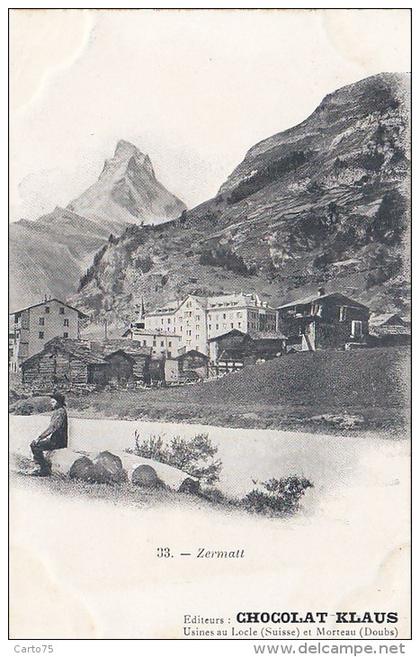 Suisse - Viège - Zermatt - Village