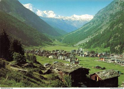 SUISSE - Zermatt - Täsch bei Zermatt - Colorisé - Carte postale