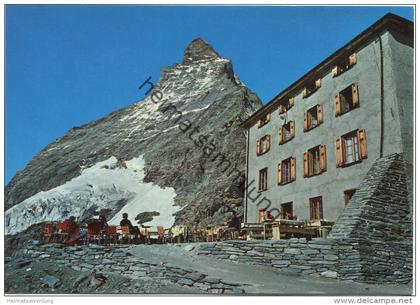 Zermatt - Berghotel Belvedere - Matterhorn - AK Grossformat - Verlag Photo Klopfenstein Adelboden