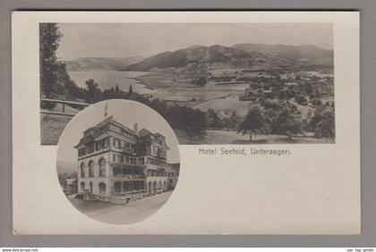 AK CH ZG Unterägeri Hotel Seefeld 1909-08-05 Foto Orell-Füssli