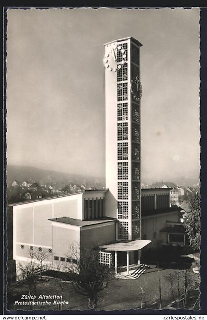 AK Altstetten / Zürich, Protestantische Kirche