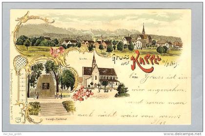 AK ZH Kappel a.Albis 1900-05-09 Litho C.Künzli #2211 Naef