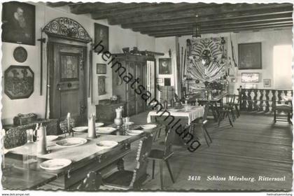 Schloss Mörsburg - Ritteraal - Foto-AK - Verlag Rud. Suter Oberrieden