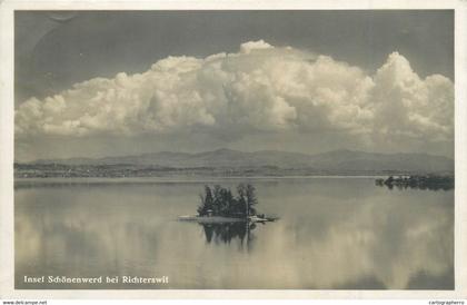 Switzerland Zurich RICHTERSWIL insel Schonenwerd postcard