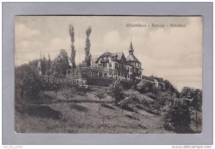 ZH Rüschlikon 1910.VIII.4. Rüschlikon  Belvoir b. Niedelbad Foto PVKZ # 15015