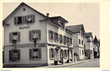 RÜTI (ZH) Werbekarte Speisewirtschaft Bauhof - Verlag L. M. Kohler