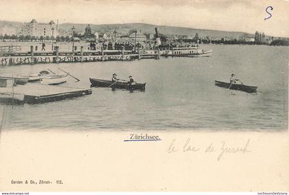 SUISSE - Zurich - Lac de Zurich - Vue d'ensemble - Carte Postale Ancienne